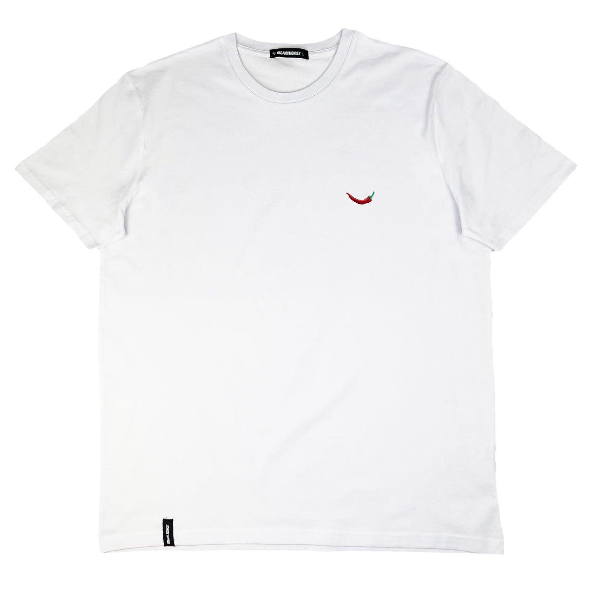 Red Hot | Regular Fit T-Shirt | White