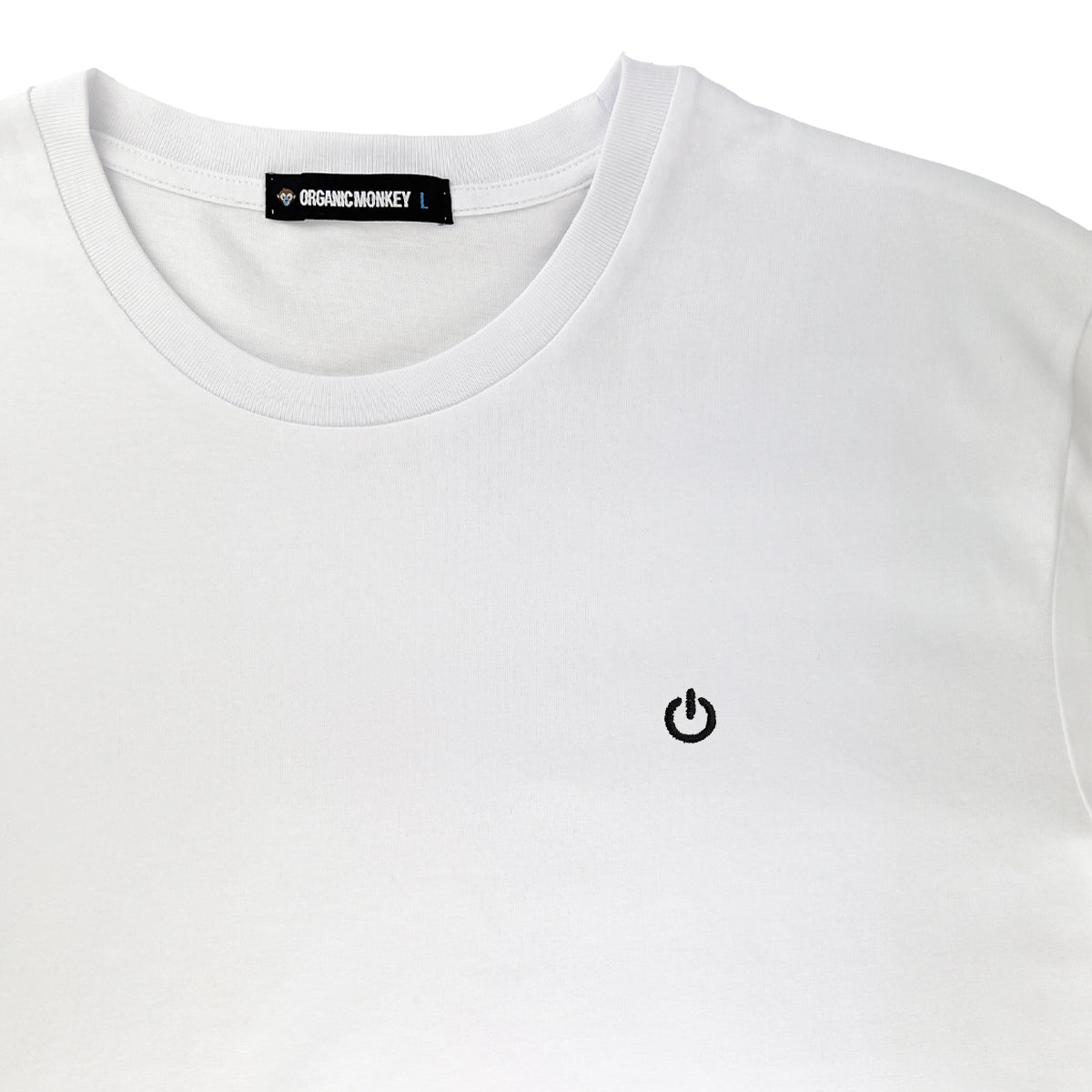 Power Off | Regular Fit T-Shirt | White