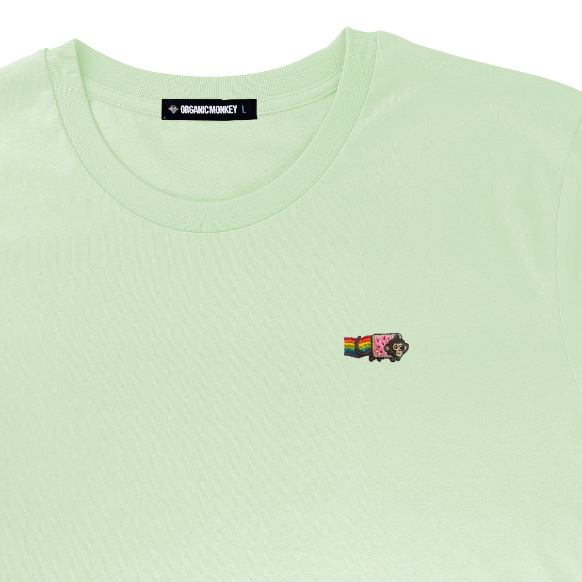 Nyan Monkey | Regular Fit T-Shirt | Avocado