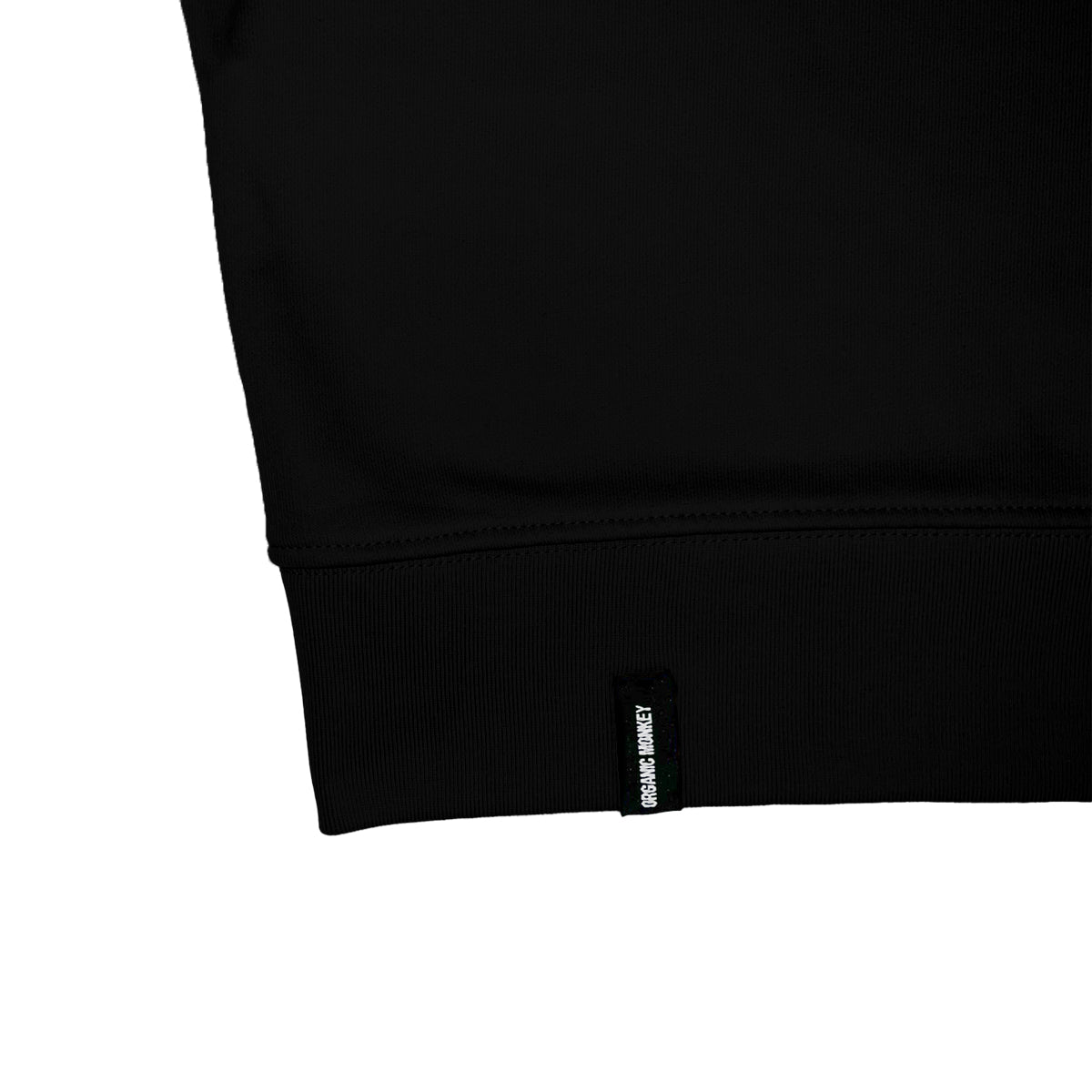 Flip Phone | Cropped Sweatshirt | Black