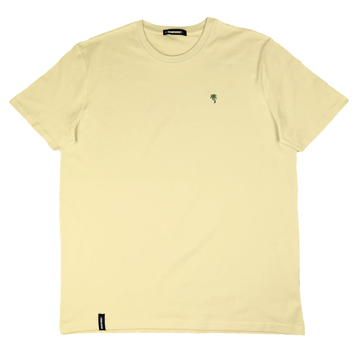 Palm Tree | Regular Fit T-Shirt | Banana Yellow