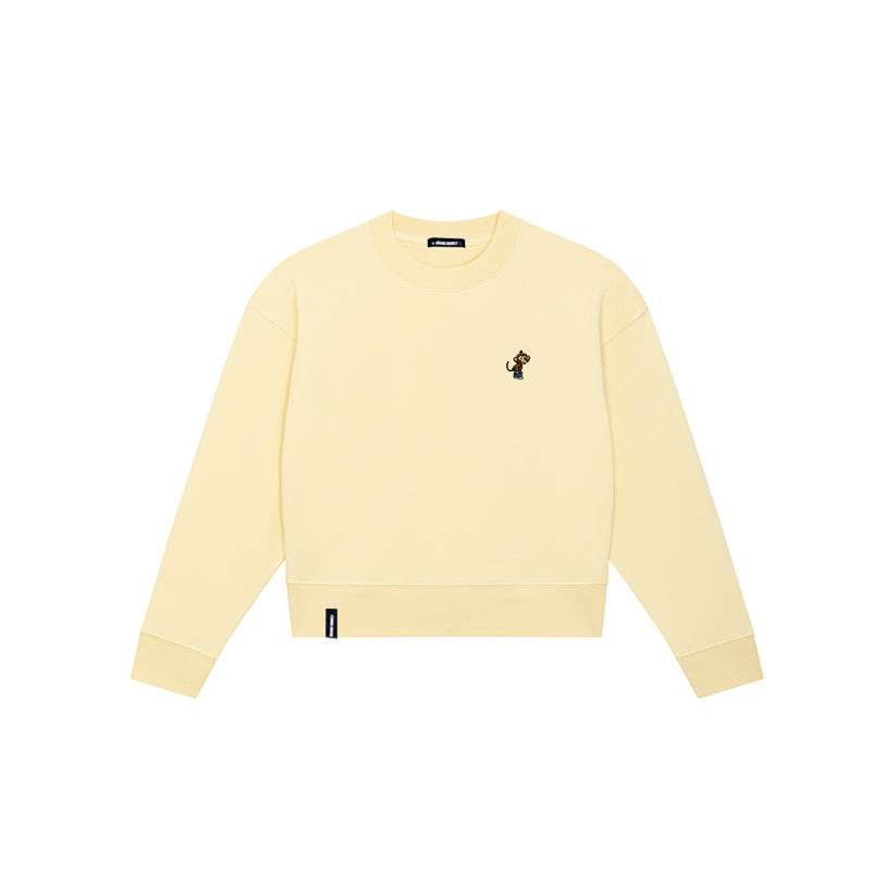 Ay Caramba | Cropped Sweatshirt | Banana Yellow